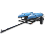 Premium Stand-Up Kayak Trailer with Horizontal Bar